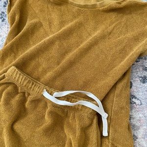 Quincy Mae terry cloth matching set